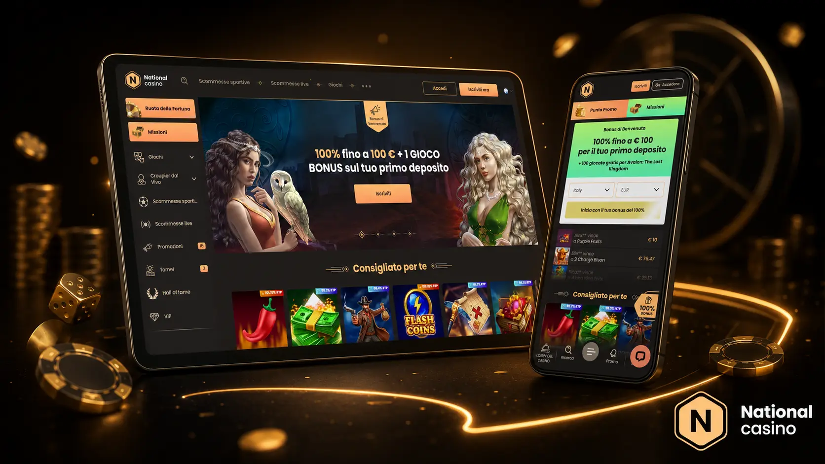 Come Iniziare a Giocare ai Giochi Live?